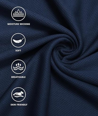 ZITY Men's Button Up Slim Fit Polo Shirt-CUMPO05192