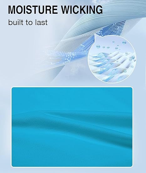 ZITY Men's Moisture Wicking Slim Fit Golf Polo Shirt-CEMPO01637