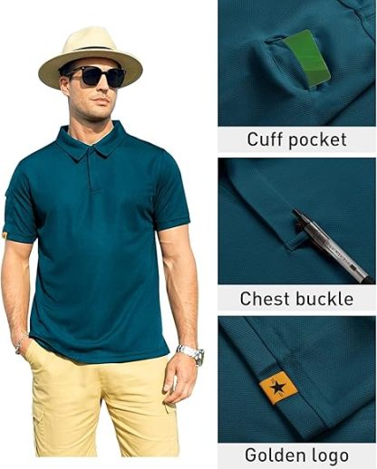 ZITY Men's Sports Golf S-5XL Polo Shirt-ZPK007196