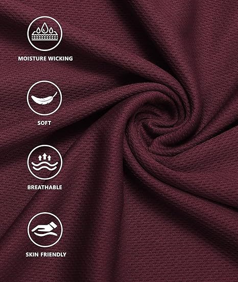 ZITY Men's Button Up Slim Fit Polo Shirt-CUMPO05192