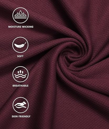 ZITY Men's Button Up Slim Fit Polo Shirt-CUMPO05192