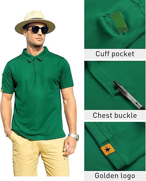 ZITY Men's Sports Golf S-5XL Polo Shirt-ZPK007196