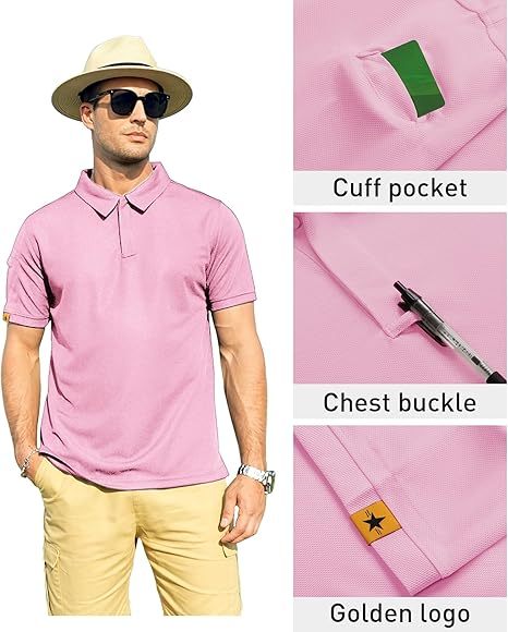 ZITY Men's Sports Golf S-5XL Polo Shirt-ZPK007196