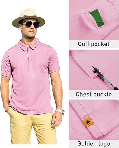 ZITY Men's Sports Golf S-5XL Polo Shirt-ZPK007196