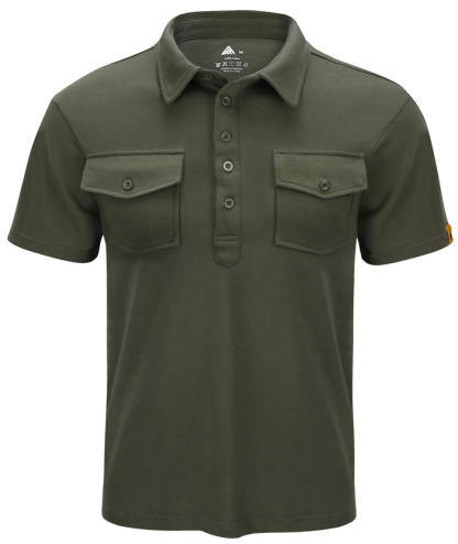 ZITY Men's Double Pocket Dri Fit Summer Golf Polo Shirt-APOH700112