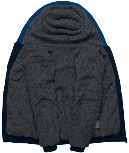 ZITY Boy's Collar Fleece Zip Up Hoodie-ZPK005858 | Zitysports