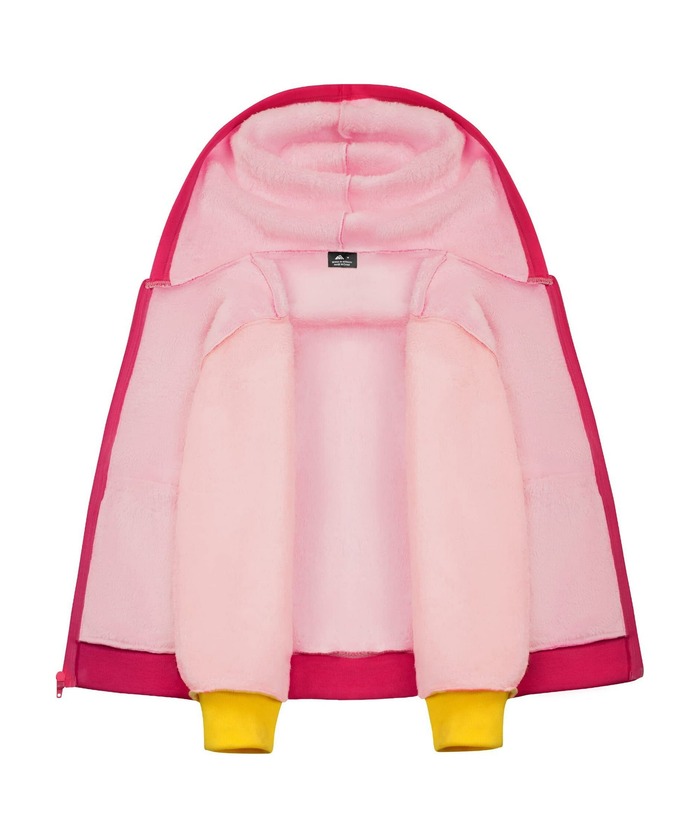 ZITY Kid's Hooded Flannel Sherpa Fleece Lined Shirt Jackets-ZPK005690 | Zitysports