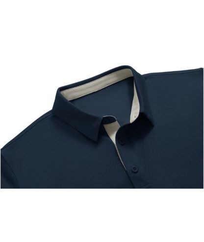 ZITY Men's Button Up Slim Fit Polo Shirt-CUMPO05188