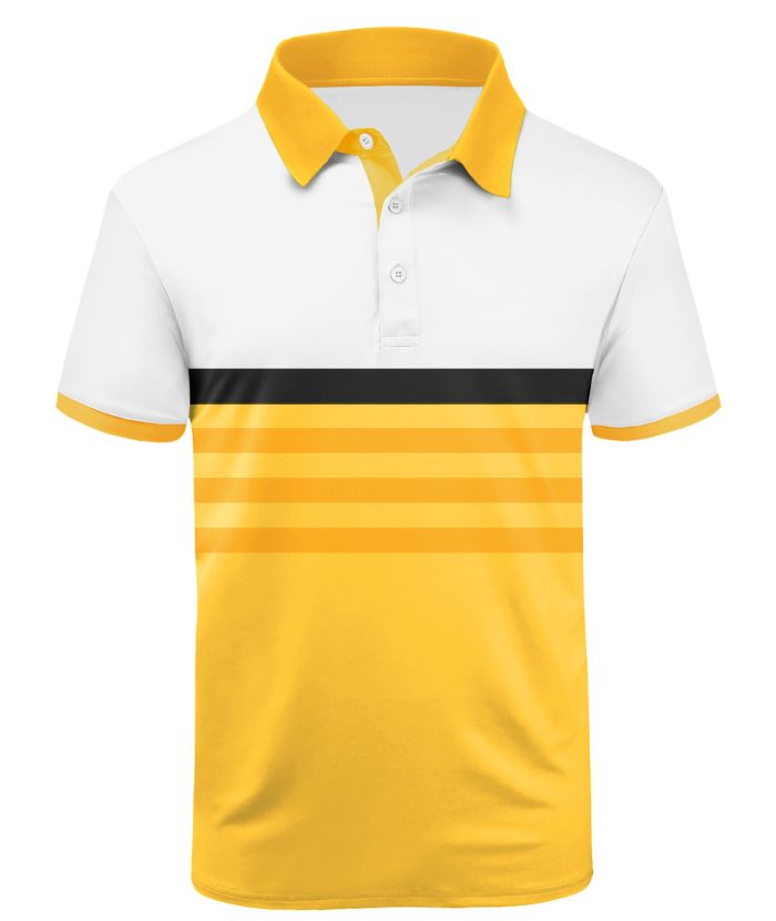 ZITY Men's Turndown Neck Slim Fit Polo Shirt-ZPK000869