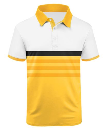 ZITY Men's Turndown Neck Slim Fit Polo Shirt-ZPK000869