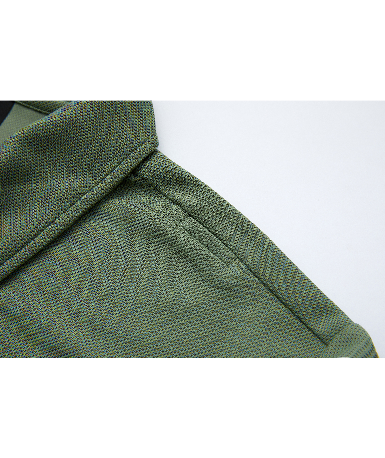 ZITY Men's Zipper Pocket Long Sleeve Polo Shirt-CFMPO00043