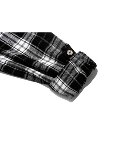 ZITY Men's Long Sleeve Casual Button Down Plaid Flannel Shirt-ZPK005339 | Zitysports