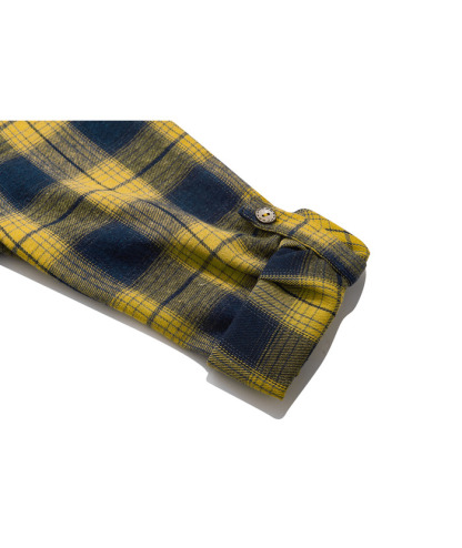 ZITY Men's Long Sleeve Casual Button Down Plaid Flannel Shirt-ZPK005339 | Zitysports