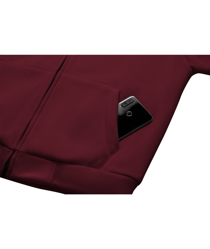 ZITY Men's Solid Hooded Jacket Thick Fleece Hoodie For Fall Winter-ZPK007270 | Zitysports