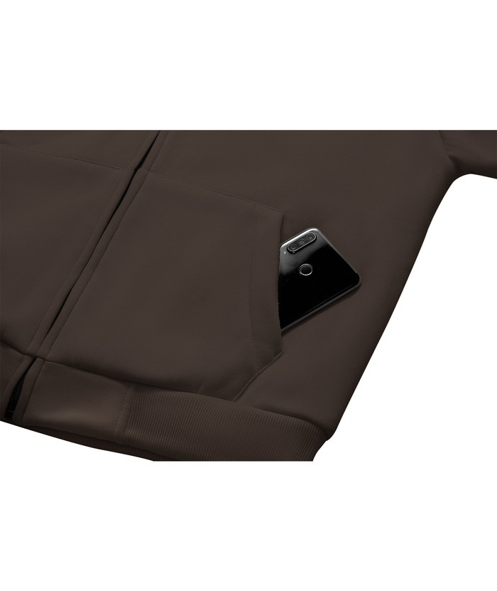 ZITY Men's Solid Hooded Jacket Thick Fleece Hoodie For Fall Winter-ZPK007270 | Zitysports