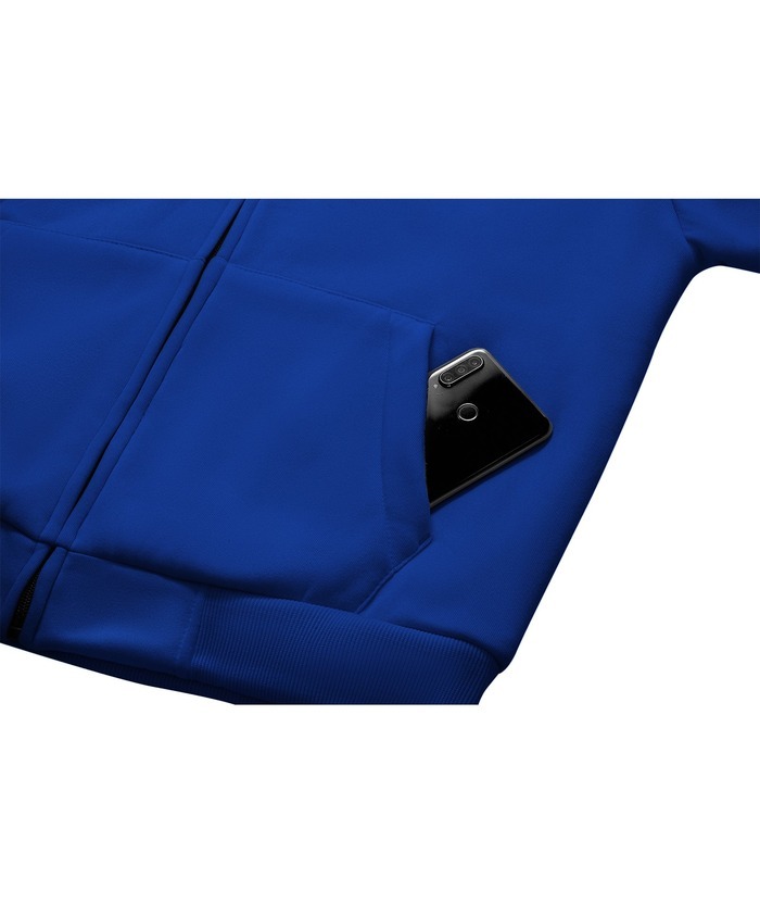 ZITY Men's Solid Hooded Jacket Thick Fleece Hoodie For Fall Winter-ZPK007270 | Zitysports