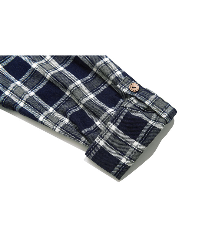 ZITY Men's Long Sleeve Casual Button Down Plaid Flannel Shirt-ZPK005339 | Zitysports