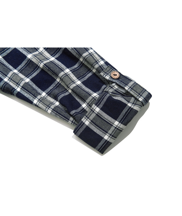 ZITY Men's Long Sleeve Casual Button Down Plaid Flannel Shirt-ZPK005339 | Zitysports