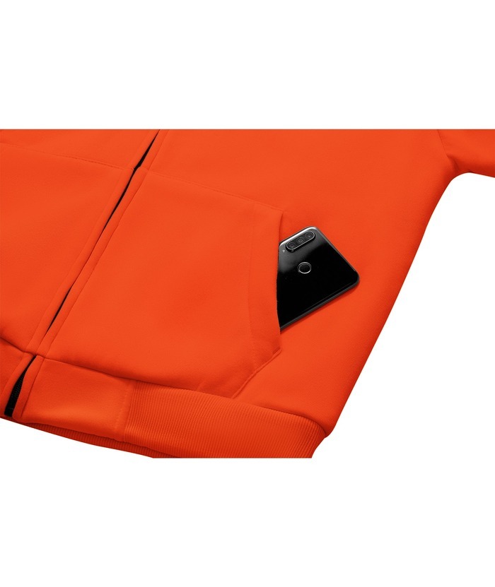 ZITY Men's Solid Hooded Jacket Thick Fleece Hoodie For Fall Winter-ZPK007270 | Zitysports