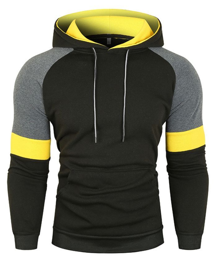 ZITY Men's Fashion Casual Hooded Long Sleeve Slim Fit Hoodie-DUMFH05090|Zitysports