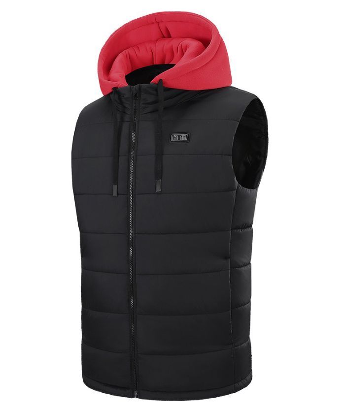 ZITY Men's Full Zip Up Heated Vest-M862