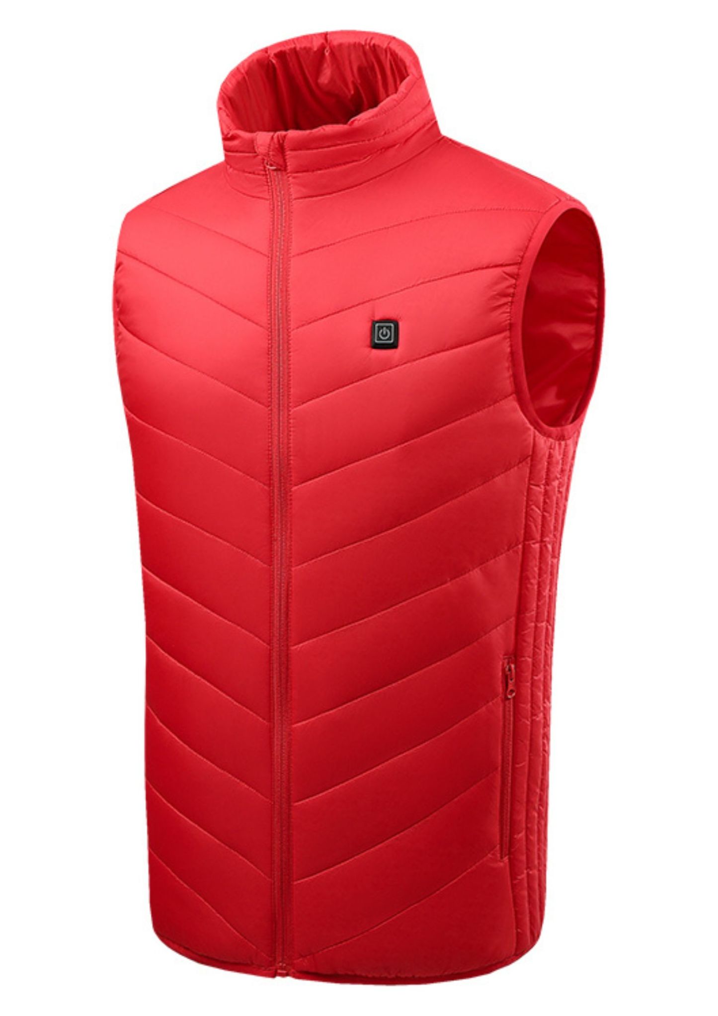 Men's Full Zipper Winter Heated Vest-M12