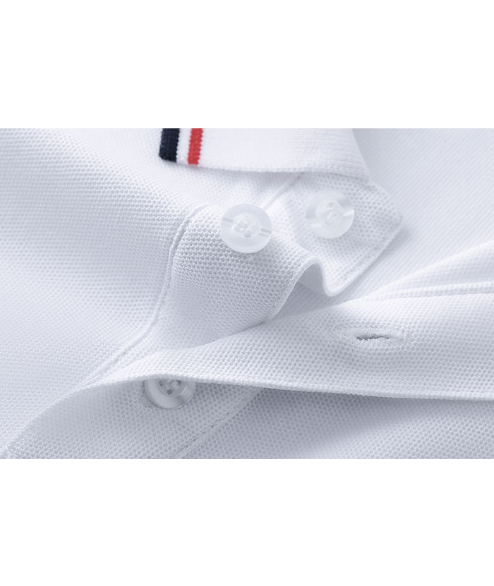 ZITY Men's Button Up Long Sleeve Polo Shirt-HD506