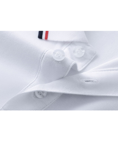 ZITY Men's Button Up Long Sleeve Polo Shirt-HD506