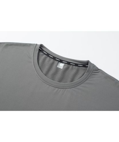 Men's Solid Color Long Sleeve Sports Polo Shirts-8850