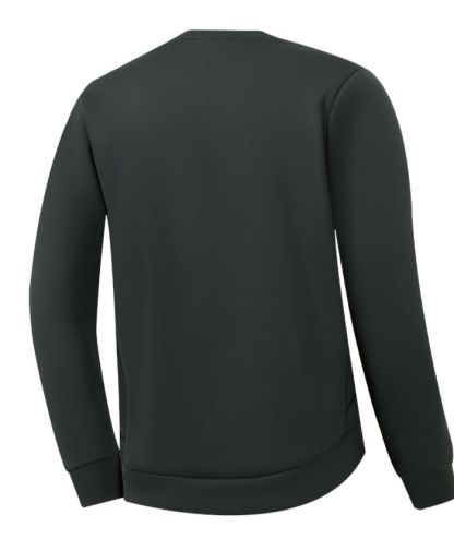 Men's Athletic Fit Solid Color Long Sleeve Polo Shirt-5328