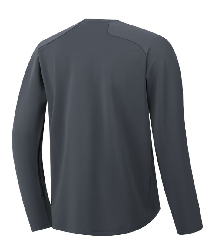 Men's Long Sleeve Solid Color Performance Polo-5332