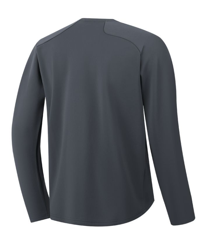 Men's Long Sleeve Solid Color Performance Polo-5332