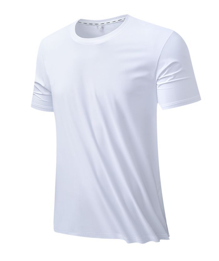 ZITY Men's Summer Slim Fit Solid Color T-Shirt-8371