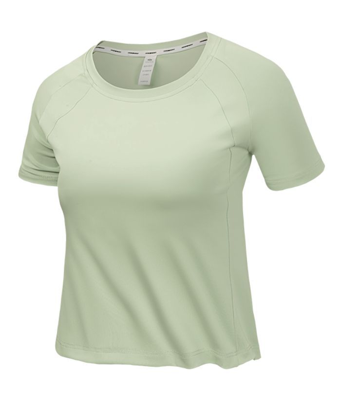 ZITY Women's Solid Color Slim Fit Casual Workout T-Shirt-85002