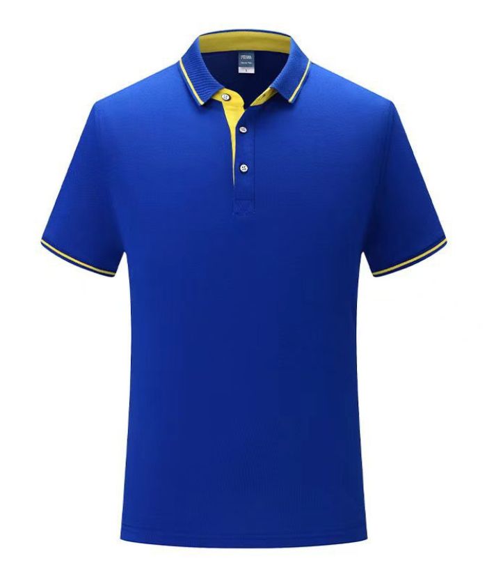 ZITY Unisex Slim Fit Performance Lapel Polo Shirt-DUMPO05924
