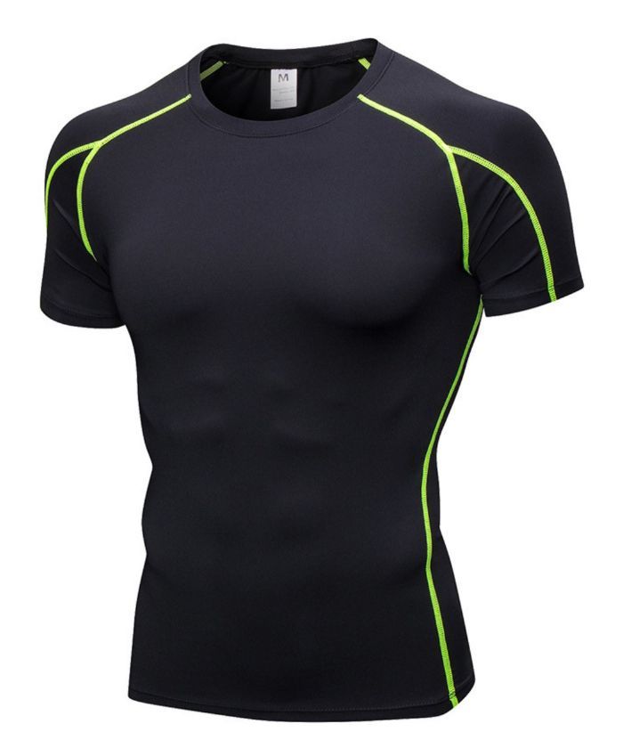 ZITY Men's Running Dri Fit Compression T-Shirt-DUMTS05960