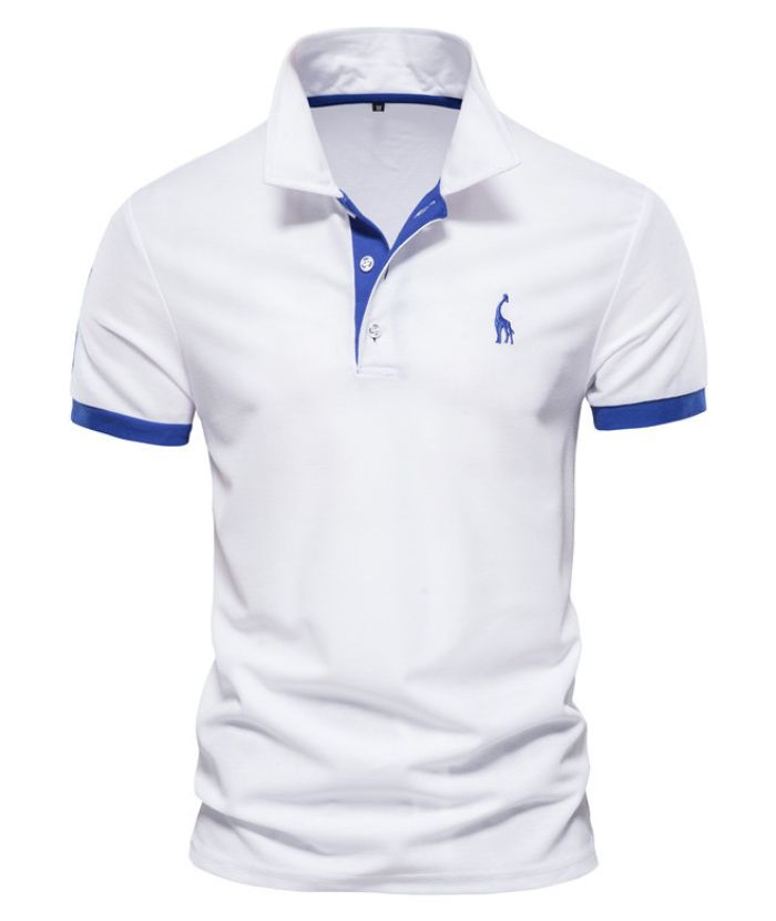 ZITY Men's Button Up Slim Fit Golf Polo Shirt-DUMPO06022