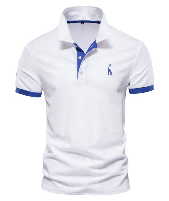 ZITY Men's Button Up Slim Fit Golf Polo Shirt-DUMPO06022