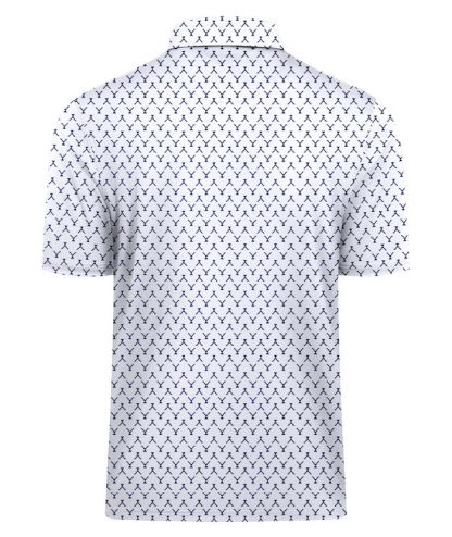 ZITY Men's 3 Button Slim Fit Polo Shirt-CUMPO05189