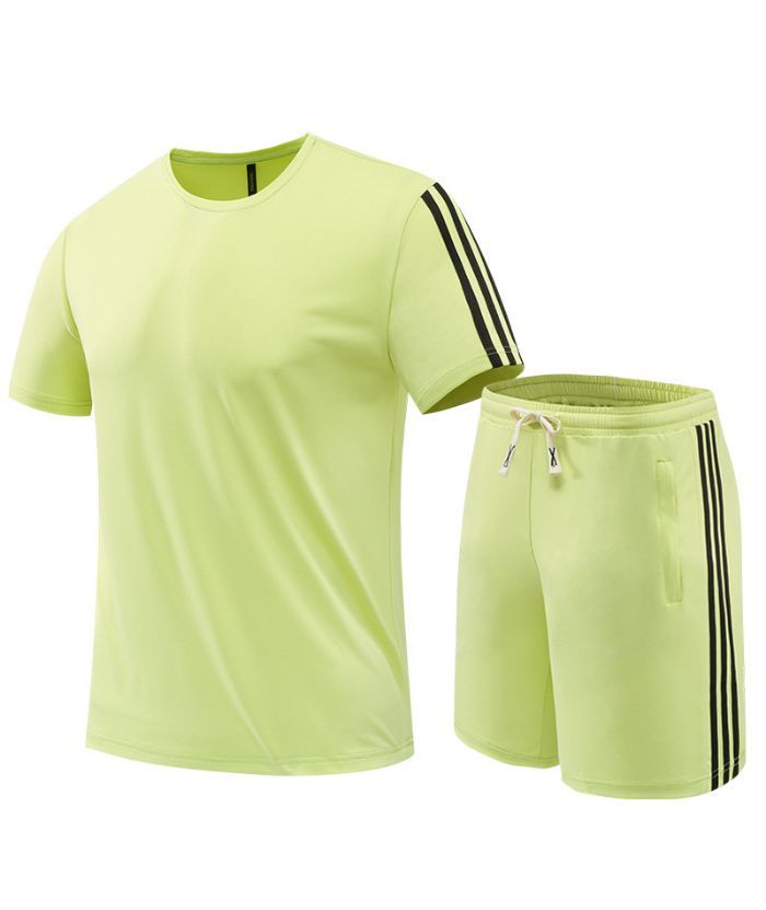 ZITY Men's Oversize Casual Shorts and T-Shirt-DUMTS06035
