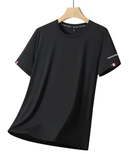 ZITY Men's Round Neck Slim Fit T-Shirt-DUMPO06047