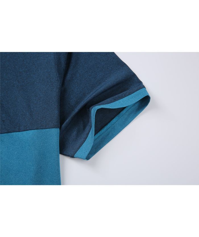 ZITY Men's Slim Fit Color Block Polo Shirt-ZPK008242
