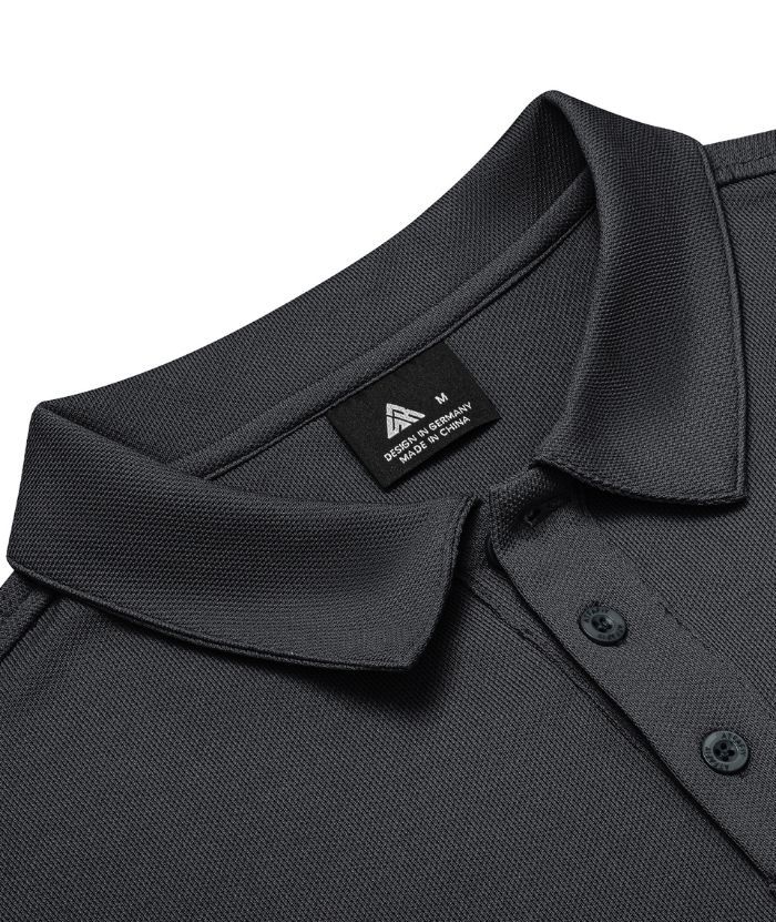 ZITY Men's Slim Fit Button Up Golf Polo Shirt-ZPK007838