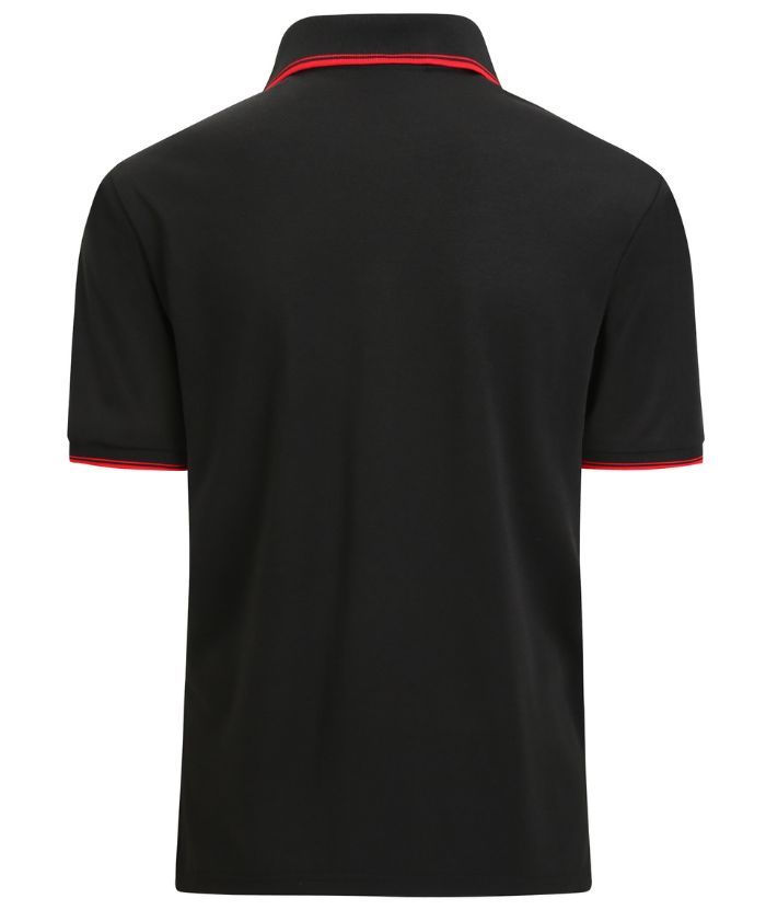 ZITY Men's V Neck Slim Fit Golf Polo Shirt-CUMPO01157