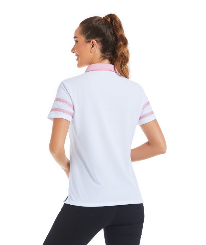 ZITY Women's Dri Fit Casual Sports Polo Shirt-CUWPO01285