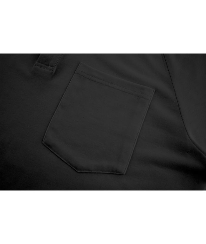 ZITY Men's Button Up Round Neck T-Shirt-CUMSS01159