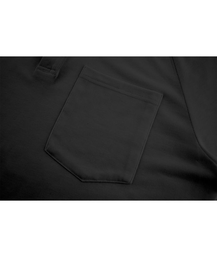 ZITY Men's Button Up Round Neck T-Shirt-CUMSS01159