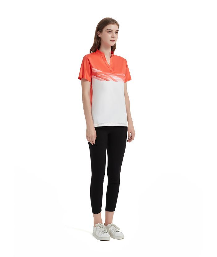 ZITY Women's Summer Slim Fit Athletic Polo Shirt-CFWTX00039
