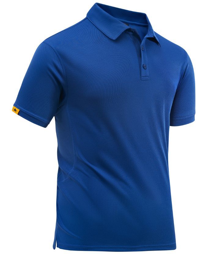 ZITY Men's Button Up Slim Fit Polo Shirt-CUMPO05192