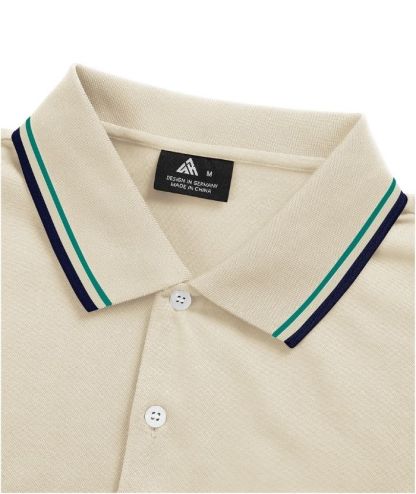 ZITY Men's Button Up Dri Fit Golf Polo Shirt-CFMPO00134